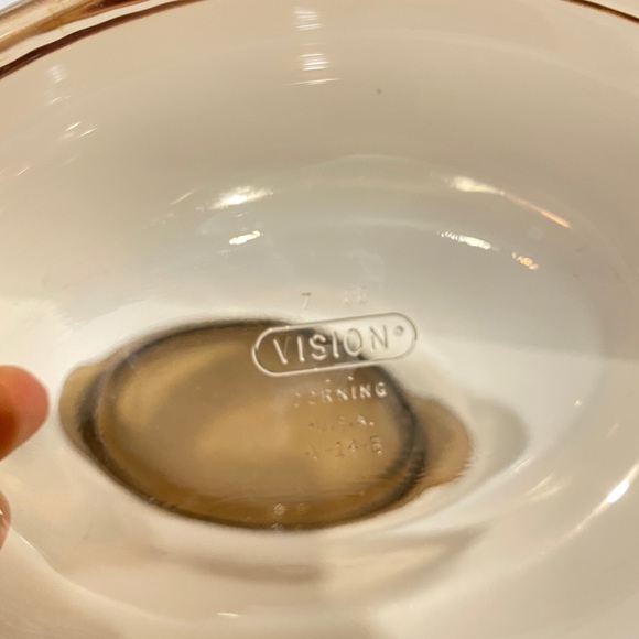 3x Visionware glass pots - Picture 6 of 8